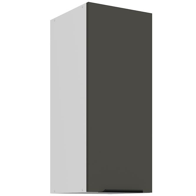 Kuchynská skrinka Aria-Gr/Wh Anti Fingerprint 30g-72 1f