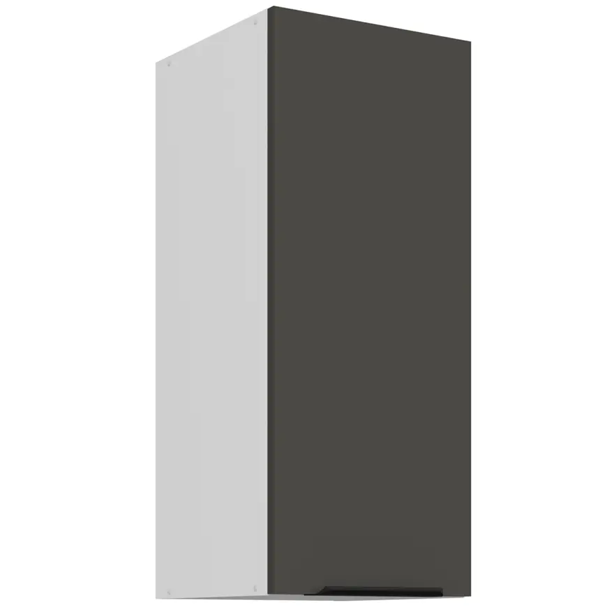 Kuchynská skrinka Aria-Gr/Wh Anti Fingerprint 30g-72 1f