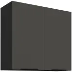 Kuchynská skrinka Aria-Gr/Bl Anti Fingerprint 80g-72 2f