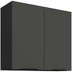 Kuchynská skrinka Aria-Gr/Bl Anti Fingerprint 80g-72 2f