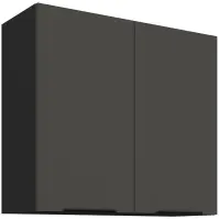 Kuchynská skrinka Aria-Gr/Bl Anti Fingerprint 80g-72 2f