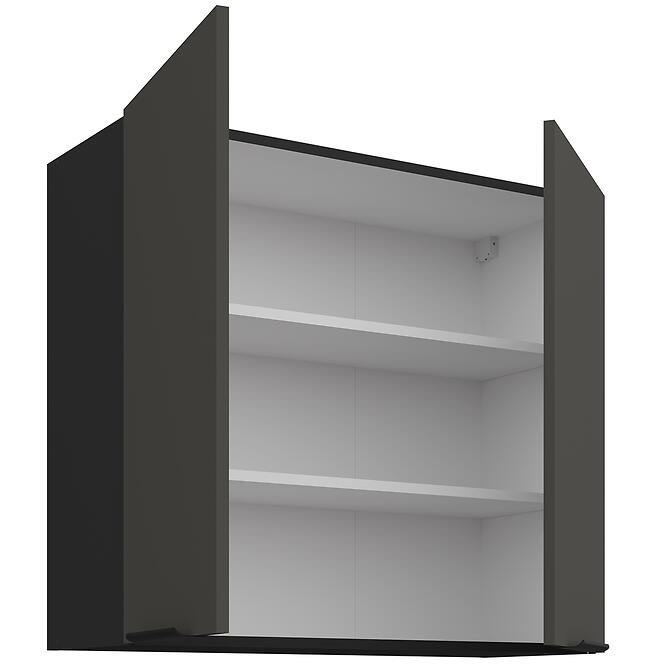 Kuchynská skrinka Aria-Gr/Bl Anti Fingerprint 80g-72 2f,3