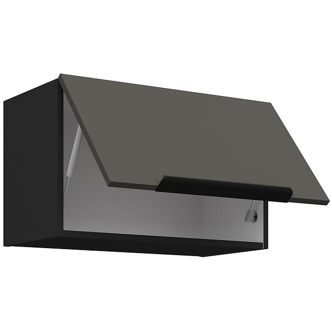 Kuchynská skrinka Aria-Gr/Bl Anti Fingerprint 60gu-36 1f,3