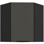 Kuchynská skrinka Aria-Gr/Bl Anti Fingerprint 60x60 Gn-72 1f (45°)