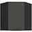 Kuchynská skrinka Aria-Gr/Bl Anti Fingerprint 60x60 Gn-72 1f (45°)