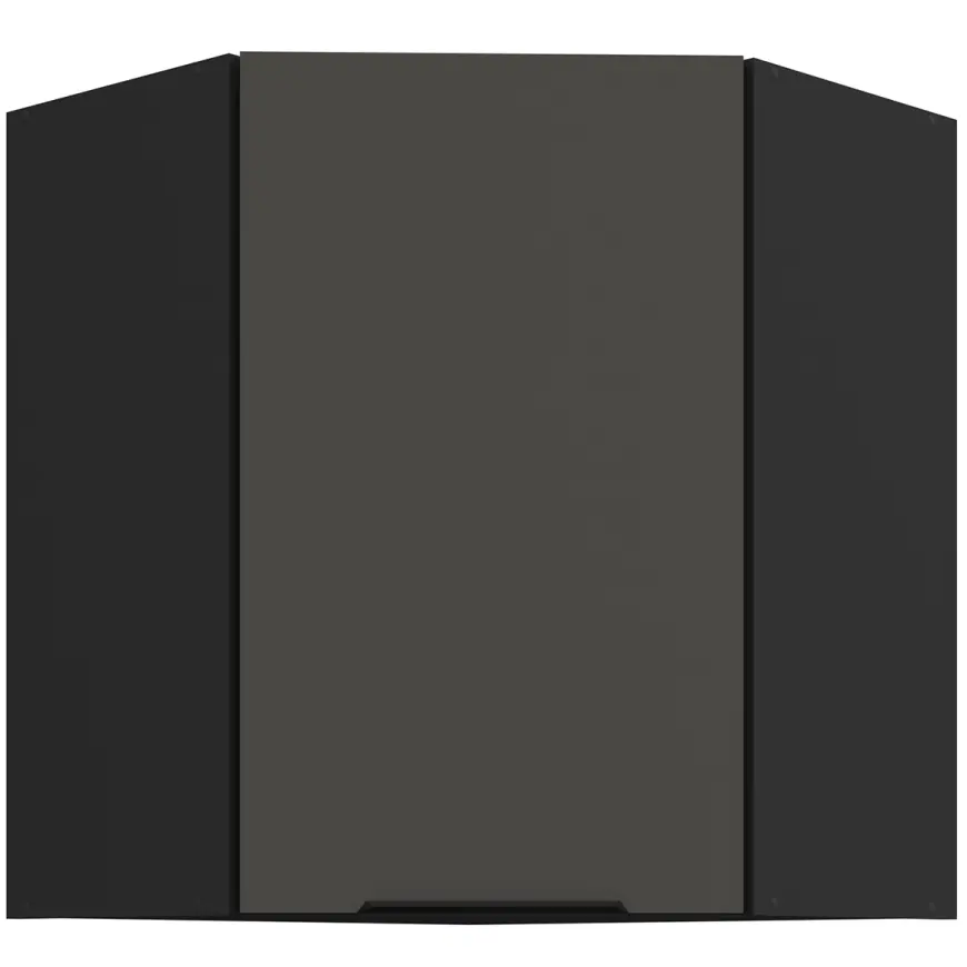 Kuchynská skrinka Aria-Gr/Bl Anti Fingerprint 60x60 Gn-72 1f (45°)