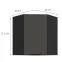Kuchynská skrinka Aria-Gr/Bl Anti Fingerprint 60x60 Gn-72 1f (45°),2