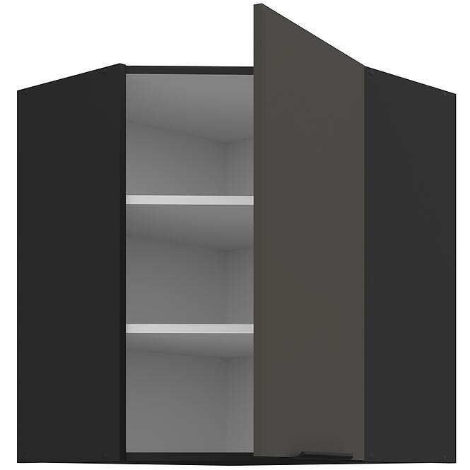 Kuchynská skrinka Aria-Gr/Bl Anti Fingerprint 60x60 Gn-72 1f (45°),3