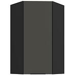 Kuchynská skrinka Aria-Gr/Bl Anti Fingerprint 60x60 Gn-108 1f (45°)