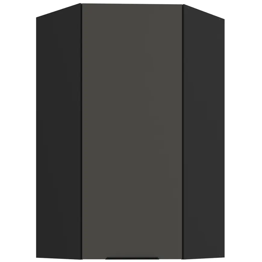 Kuchynská skrinka Aria-Gr/Bl Anti Fingerprint 60x60 Gn-108 1f (45°)