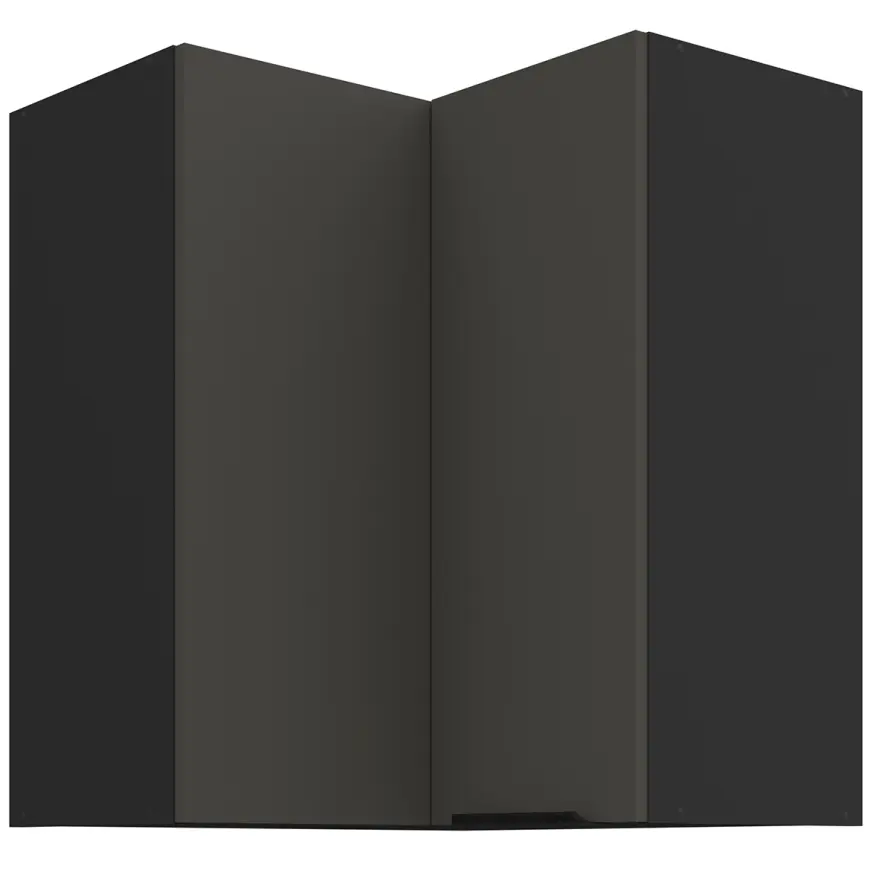 Kuchynská skrinka Aria-Gr/Bl Anti Fingerprint 60x60 Gn-72 2f (90°)