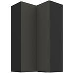 Kuchynská skrinka Aria-Gr/Bl Anti Fingerprint 60x60 Gn-108 2f (90°)