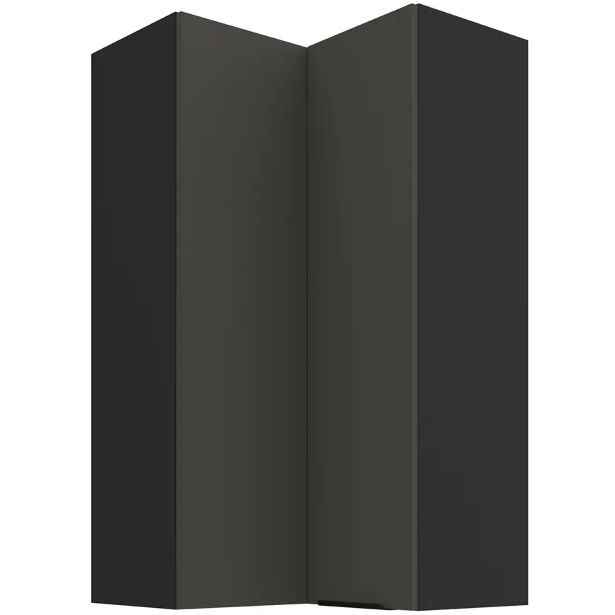 Kuchynská skrinka Aria-Gr/Bl Anti Fingerprint 60x60 Gn-108 2f (90°)