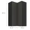 Kuchynská skrinka Aria-Gr/Bl Anti Fingerprint 60x60 Gn-108 2f (90°),2