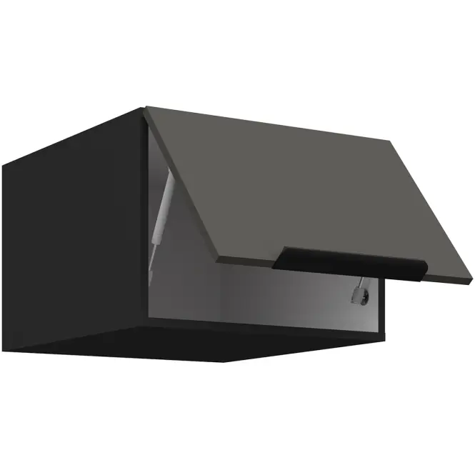 Kuchynská skrinka Aria-Gr/Bl Anti Fingerprint 50 Nagu-36 1f,3