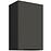 Kuchynská skrinka Aria-Gr/Bl Anti Fingerprint 45g-72 1f