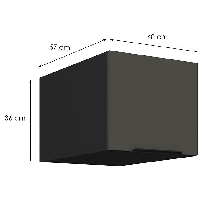 Kuchynská skrinka Aria-Gr/Bl Anti Fingerprint 40 Nagu-36 1f