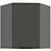 Kuchynská skrinka Aria-Gr/Ant Anti Fingerprint 60x60 Gn-72 1f (45°)