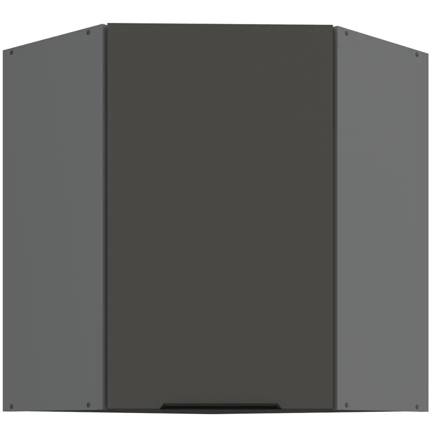 Kuchynská skrinka Aria-Gr/Ant Anti Fingerprint 60x60 Gn-72 1f (45°)