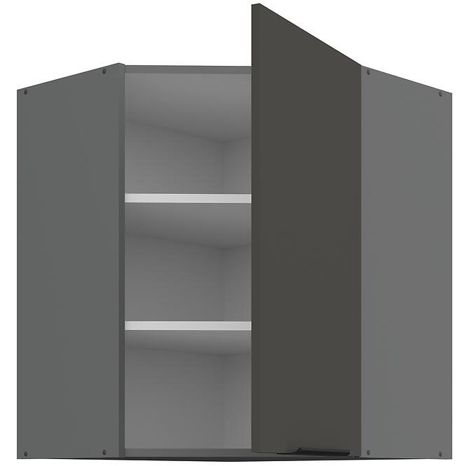 Kuchynská skrinka Aria-Gr/Ant Anti Fingerprint 60x60 Gn-72 1f (45°)