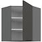Kuchynská skrinka Aria-Gr/Ant Anti Fingerprint 60x60 Gn-72 1f (45°),3