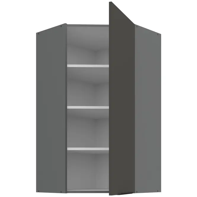 Kuchynská skrinka Aria-Gr/Ant Anti Fingerprint 60x60 Gn-108 1f (45°)