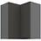 Kuchynská skrinka Aria-Gr/Ant Anti Fingerprint 60x60 Gn-72 2f (90°)