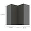 Kuchynská skrinka Aria-Gr/Ant Anti Fingerprint 60x60 Gn-72 2f (90°),2