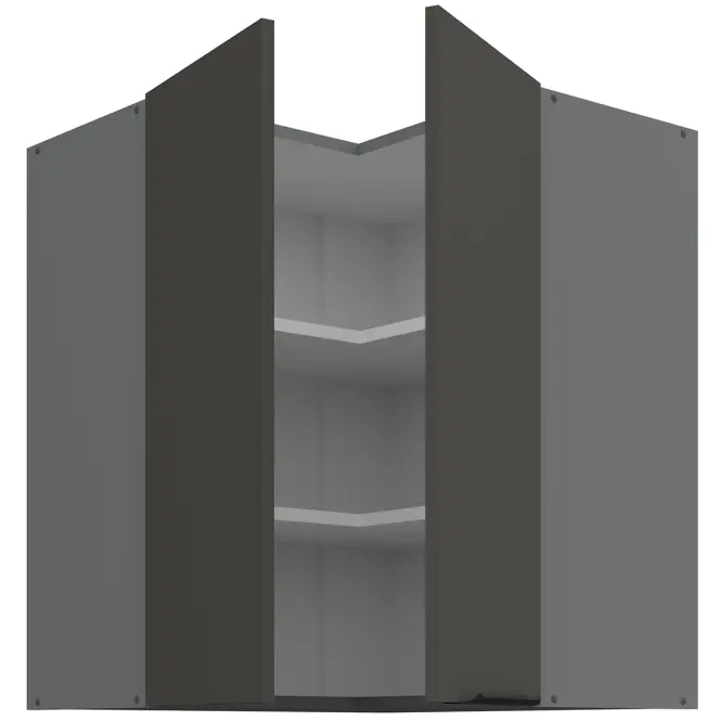 Kuchynská skrinka Aria-Gr/Ant Anti Fingerprint 60x60 Gn-72 2f (90°)