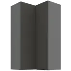 Kuchynská skrinka Aria-Gr/Ant Anti Fingerprint 60x60 Gn-108 2f (90°)