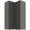 Kuchynská skrinka Aria-Gr/Ant Anti Fingerprint 60x60 Gn-108 2f (90°)