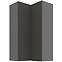Kuchynská skrinka Aria-Gr/Ant Anti Fingerprint 60x60 Gn-108 2f (90°)