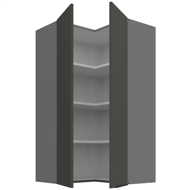 Kuchynská skrinka Aria-Gr/Ant Anti Fingerprint 60x60 Gn-108 2f (90°),3