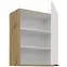 Kuchynská skrinka Aria-Wh/Ar Anti Fingerprint 60g-72 1f,3