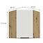 Kuchynská skrinka Aria-Wh/Ar Anti Fingerprint 60x60 Gn-72 1f (45°),2