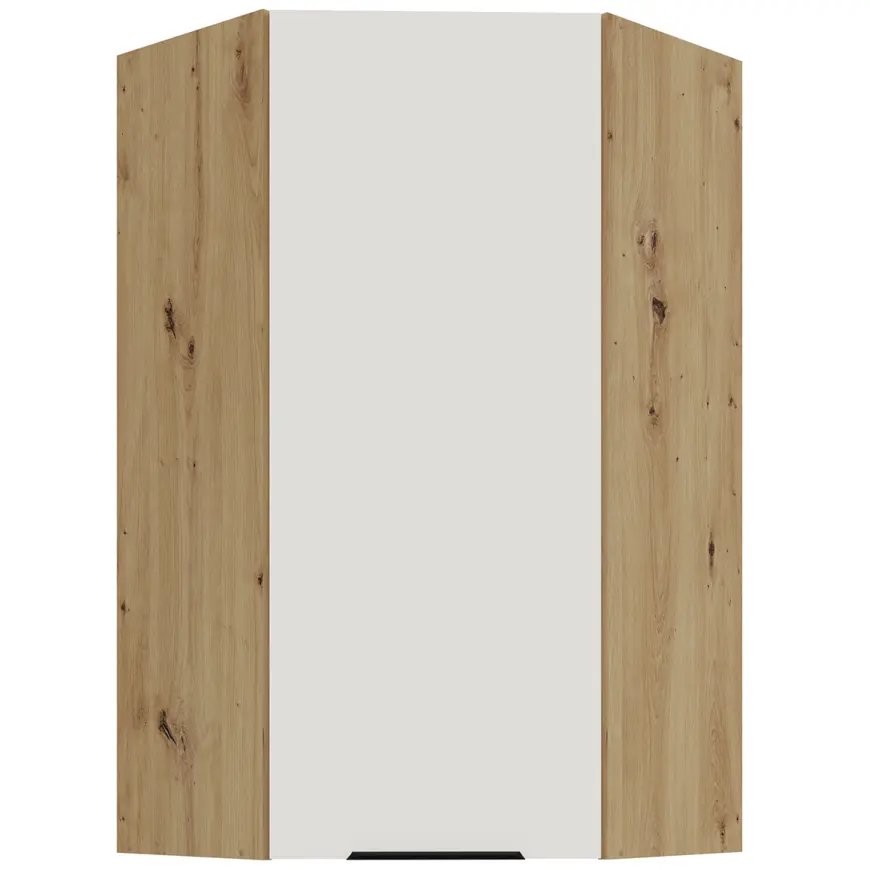 Kuchynská skrinka Aria-Wh/Ar Anti Fingerprint 60x60 Gn-108 1f (45°)