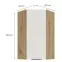 Kuchynská skrinka Aria-Wh/Ar Anti Fingerprint 60x60 Gn-108 1f (45°),2