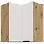 Kuchynská skrinka Aria-Wh/Ar Anti Fingerprint 60x60 Gn-72 2f (90°)