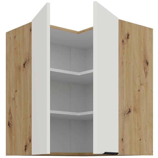 Kuchynská skrinka Aria-Wh/Ar Anti Fingerprint 60x60 Gn-72 2f (90°),3