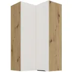 Kuchynská skrinka Aria-Wh/Ar Anti Fingerprint 60x60 Gn-108 2f (90°)