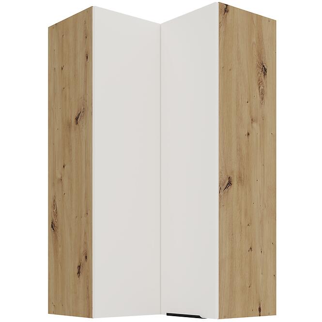 Kuchynská skrinka Aria-Wh/Ar Anti Fingerprint 60x60 Gn-108 2f (90°)