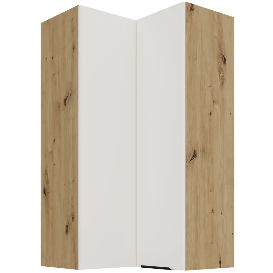 Kuchynská skrinka Aria-Wh/Ar Anti Fingerprint 60x60 Gn-108 2f (90°)