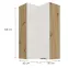 Kuchynská skrinka Aria-Wh/Ar Anti Fingerprint 60x60 Gn-108 2f (90°),2