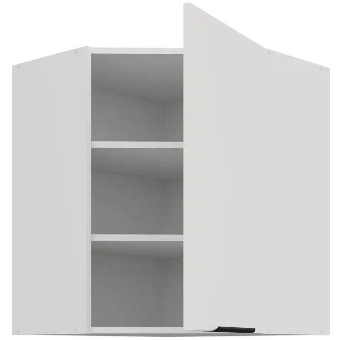 Kuchynská skrinka Aria-Wh/Wh Anti Fingerprint 60x60 Gn-72 1f (45°)