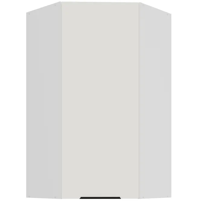 Kuchynská skrinka Aria-Wh/Wh Anti Fingerprint 60x60 Gn-108 1f (45°)