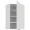 Kuchynská skrinka Aria-Wh/Wh Anti Fingerprint 60x60 Gn-108 1f (45°),3