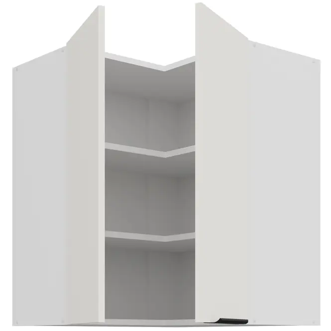 Kuchynská skrinka Aria-Wh/Wh Anti Fingerprint 60x60 Gn-72 2f (90°)