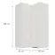 Kuchynská skrinka Aria-Wh/Wh Anti Fingerprint 60x60 Gn-108 2f (90°),2