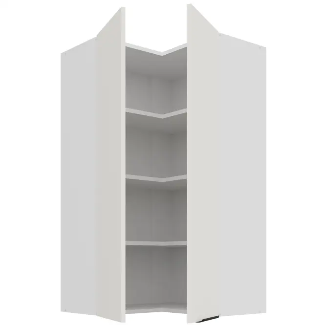 Kuchynská skrinka Aria-Wh/Wh Anti Fingerprint 60x60 Gn-108 2f (90°)