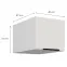 Kuchynská skrinka Aria-Wh/Wh Anti Fingerprint 40 Nagu-36 1f,2